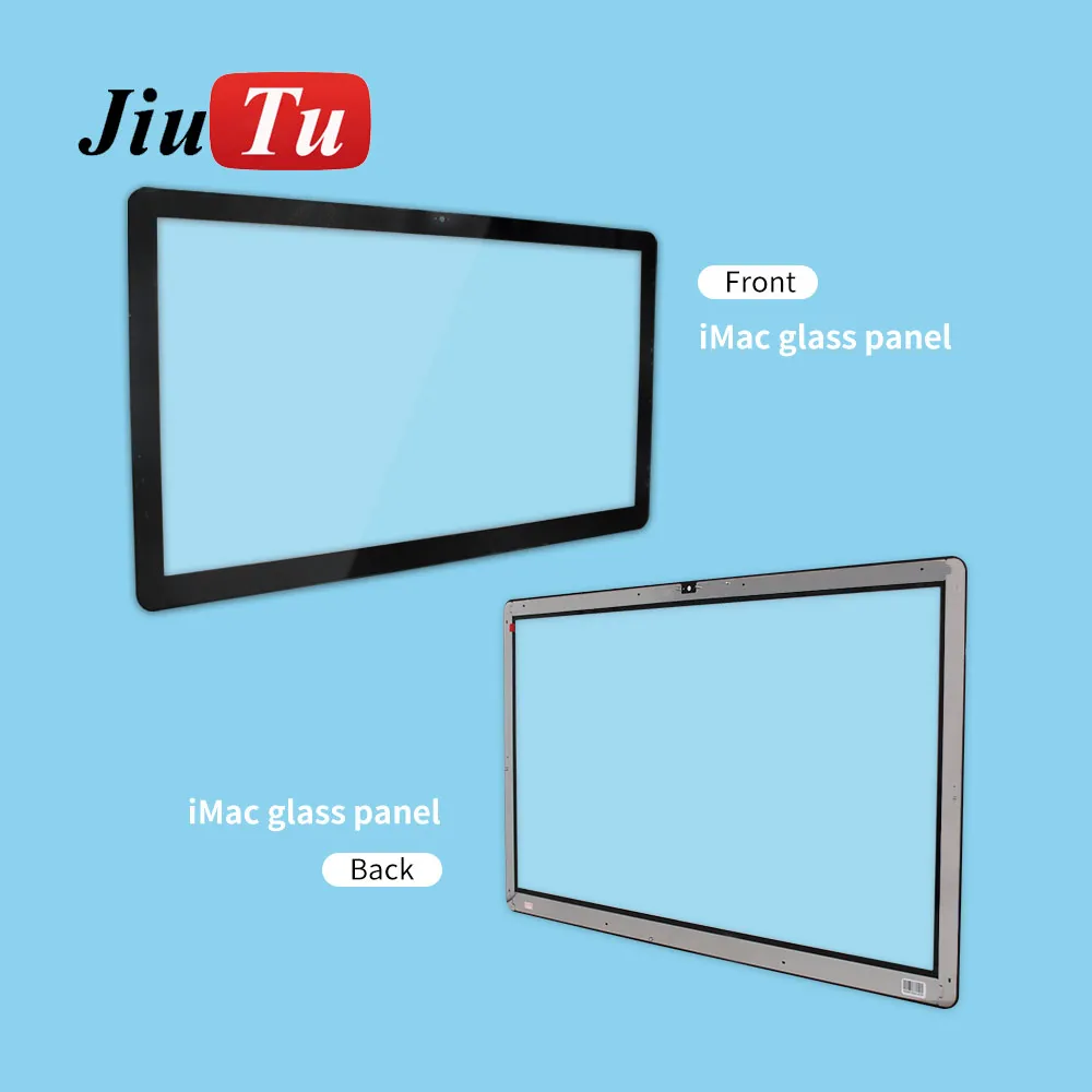 

Newest Front Glass Panel 21.5 To 27 inch For iMac Refurbish A1418 A1419 A1312 A1297 A1278 Screen Glass Jiutu