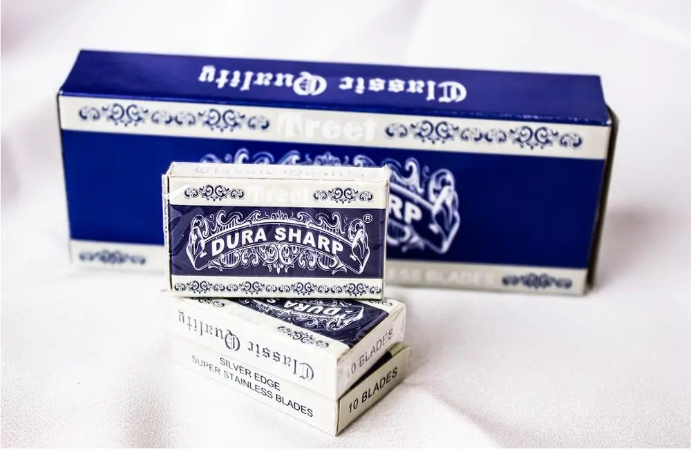 

3 boxes Treet, Perma-sharp, Deby,Shark, Rapira, Nacet, gilette, Supermax Blue Diamond , Tiger ,Polsilver Razor Blades