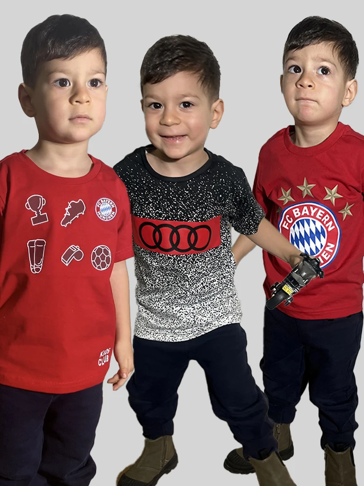 

EWP Kids Fc Bayern München - Audi Printed Triple T-shirt Set