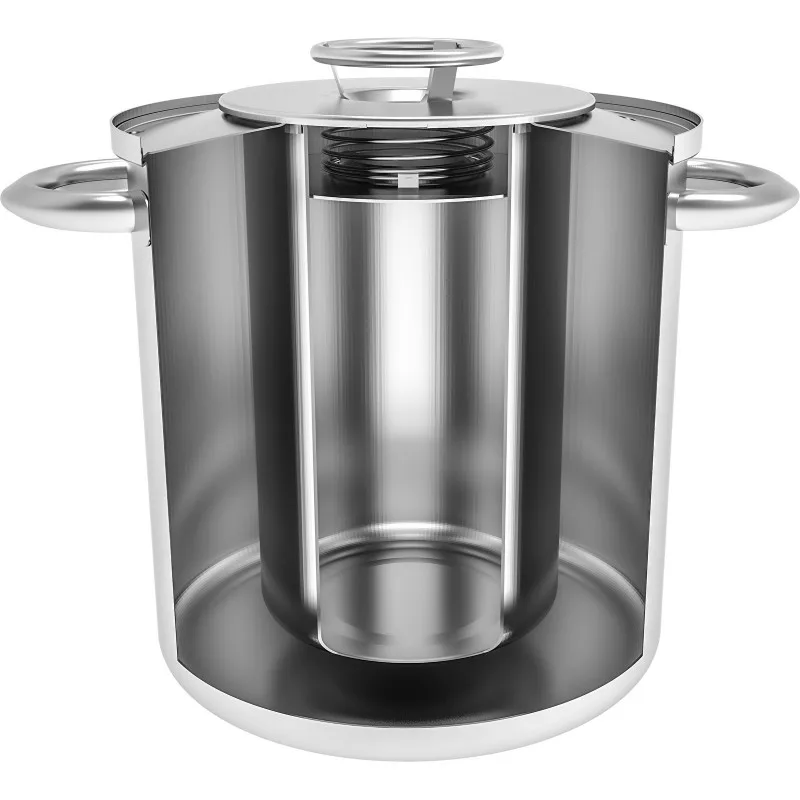 Vetchinnitsa 1 5 kg. in the set &quotwater bath" 313016 vetchinnitsa with pots for ham maker Home Sausage kitchen tools gadgets and accessories |