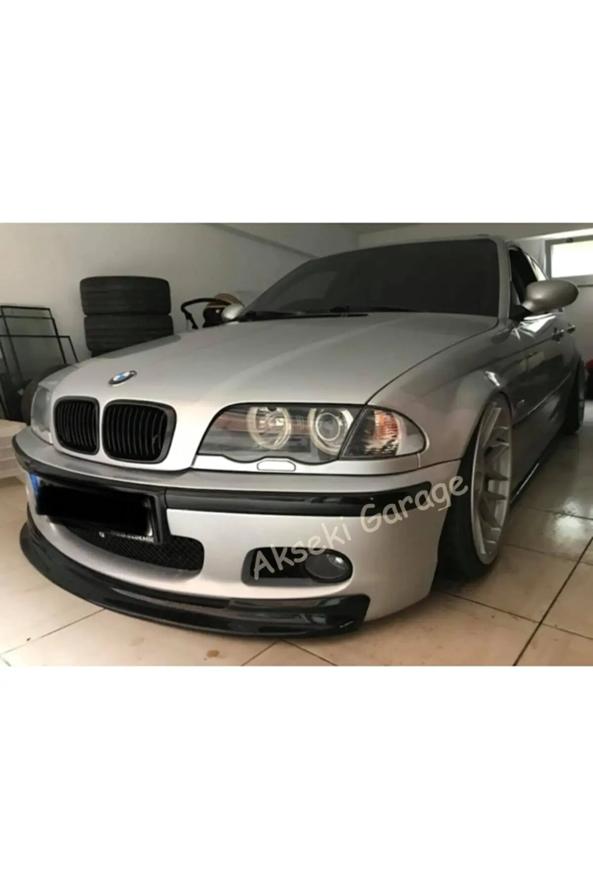 Передний разветвитель для Bmw E46 M Tech / Sport 1997-2006 CSL Style накладка на передний бампер