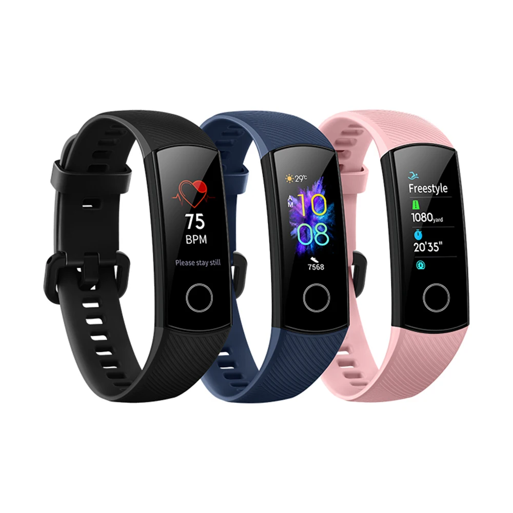 Оригинальный Смарт браслет Huawei Honor Band 5 с оксиметром и сенсорным
