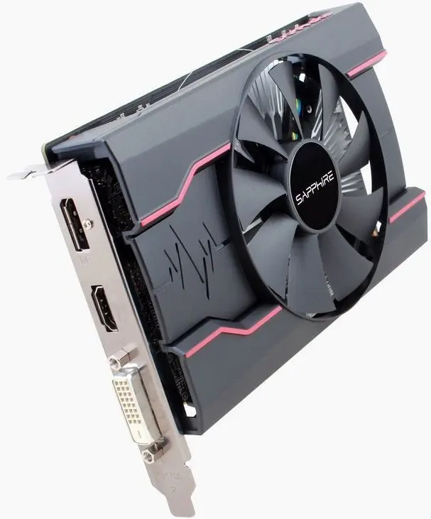 Видеокарта ПК Sapphire RX 550 4G OC AMD Radeon 4096Mb 128bit GDDR5 1206/7000 DVIx1/HDMIx1/DPx1/HDCP Ret | Компьютеры и