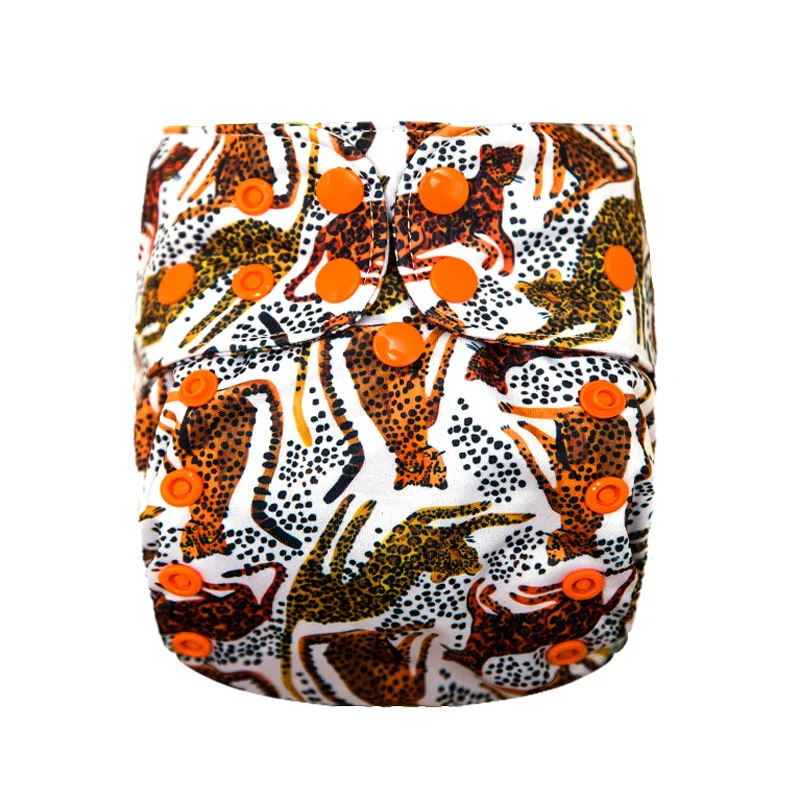 Тканевые быстросохнущие подгузники с двойной ластовицей моющиеся Экологичные