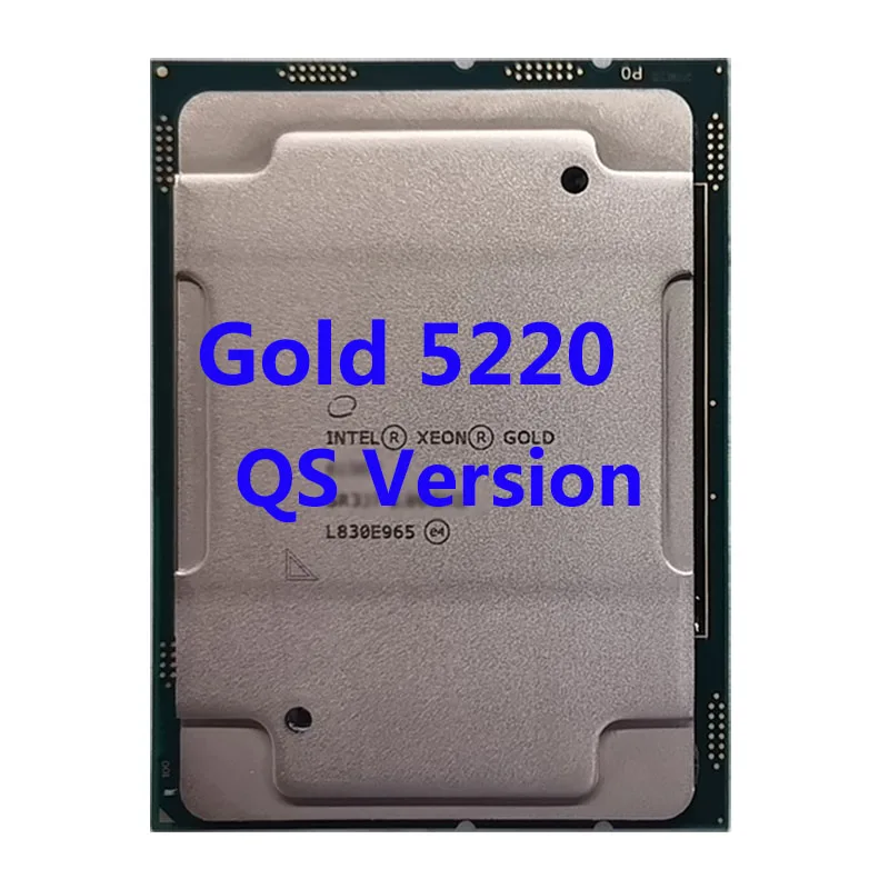 

Процессор Intel Xeon Gold 5220, версия QS, 18 ядер, 24,75 Мб кэш-памяти, 2,20 ГГц, 125 Вт, LGA3647, для материнской платы ASUS Z11PA-U12