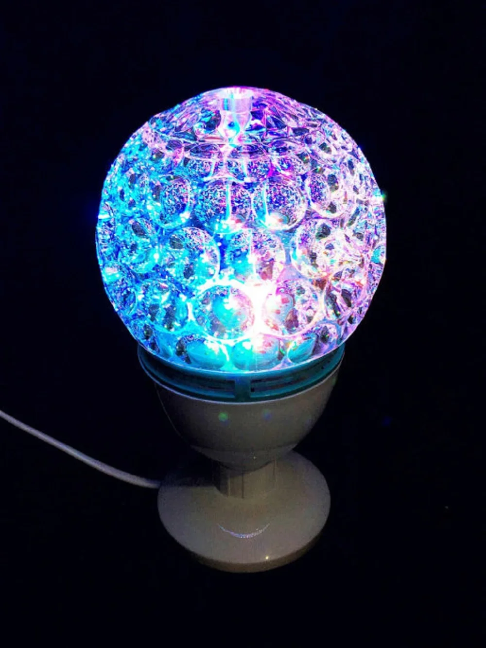 Светодиодный шар крутящийся | Лампы и освещение