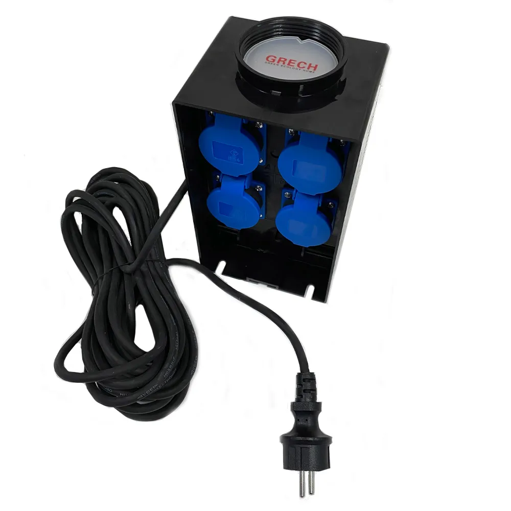 Блок влагозащищенных садовых розеток &quotCSB-504&quot | Строительство и ремонт