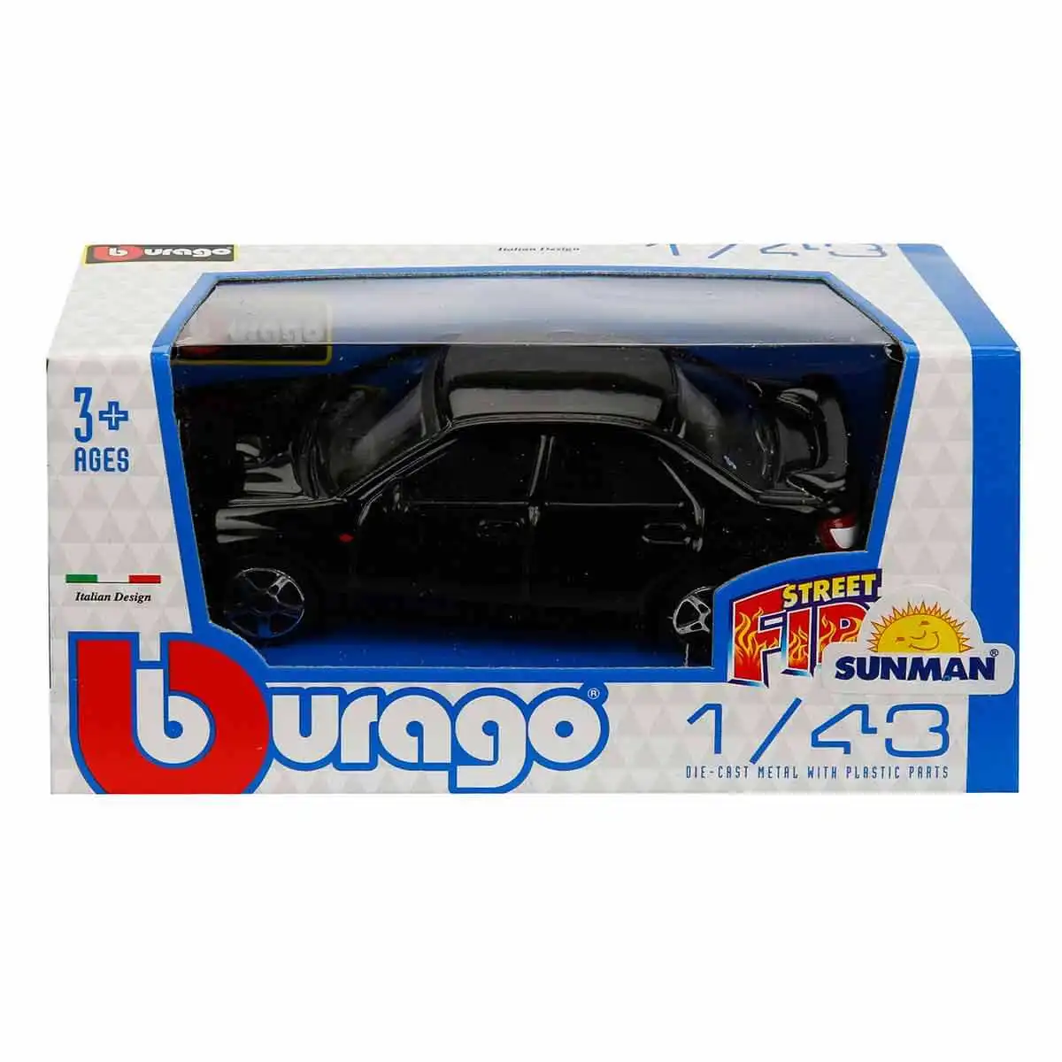 

1:43 Street Fire - Subaru Impreza Wrx Black