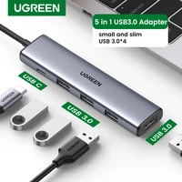 ugreen usb hub type c to 4 usb 3 0 hub usb to type c adapter 5g for macbook pro air m1 pc laptop accessories usb c hub splitter