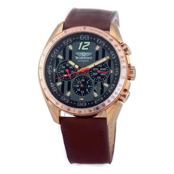 Мужские часы Bobroff BF0016 S015 (42 мм)|Мужские механические часы| |