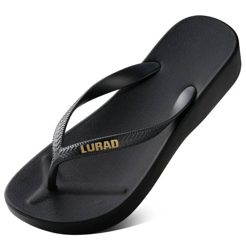 

Solid Color Summer Shoes Lightweight Beach New Arrival Big Size Shoes Unisex Outdoor Flat Slippers JES