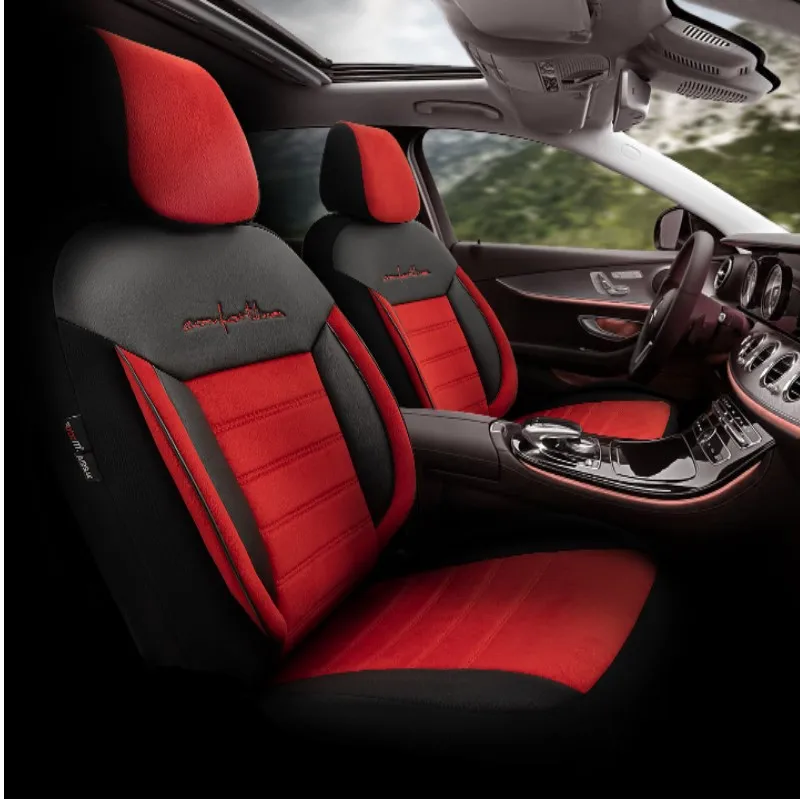 

Universal Pu-Leather Burned Fabric Auto Seat Cover