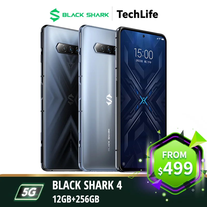 Global Version Black Shark 4 5G 256GB 12GB NFC (Brand New/ Sealed) Snapdragon 870 | Gaming Phone | 144Hz Super AMOLED
