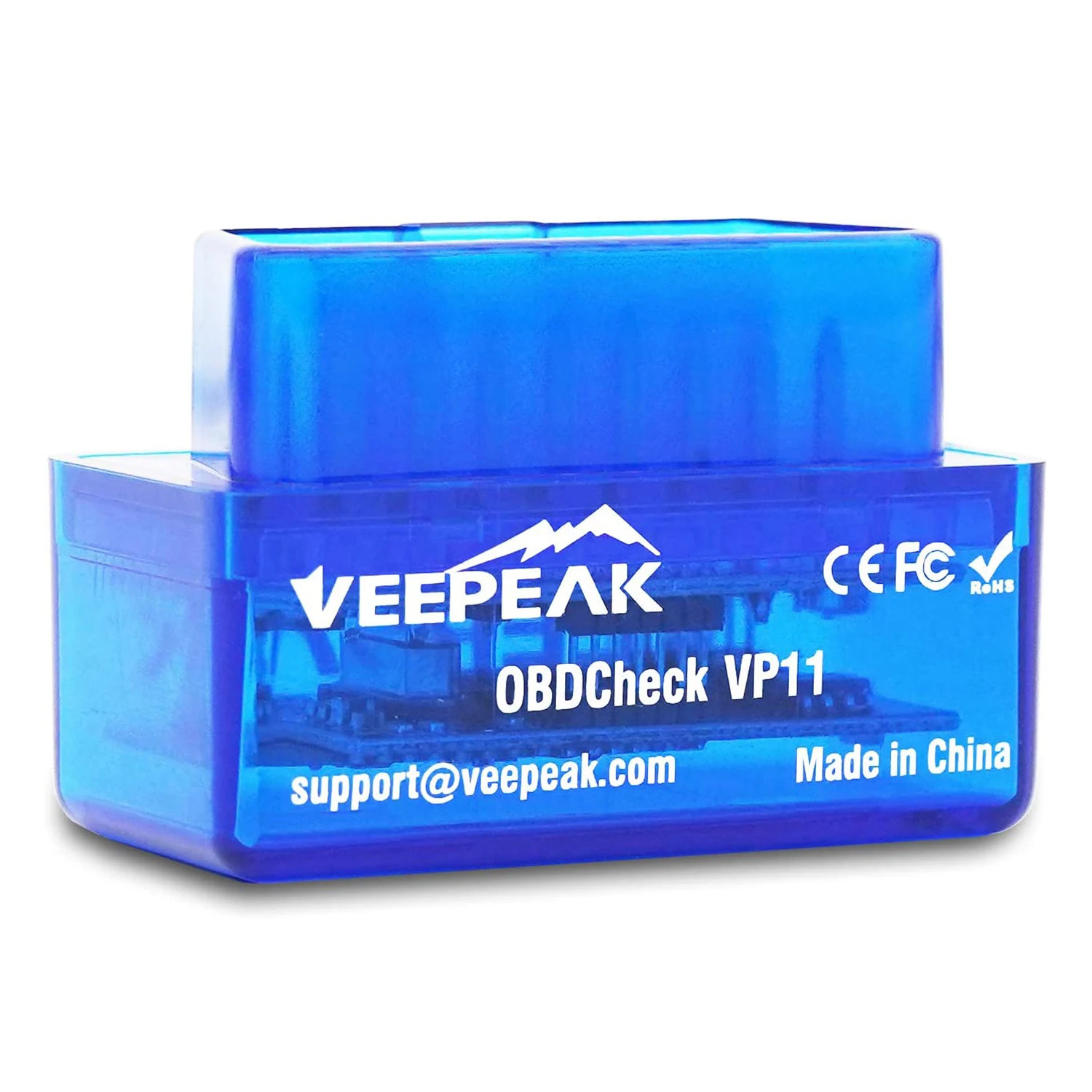 Veepeak Mini Bluetooth OBD2 сканер для Android автомобильный OBD II диагностический прибор