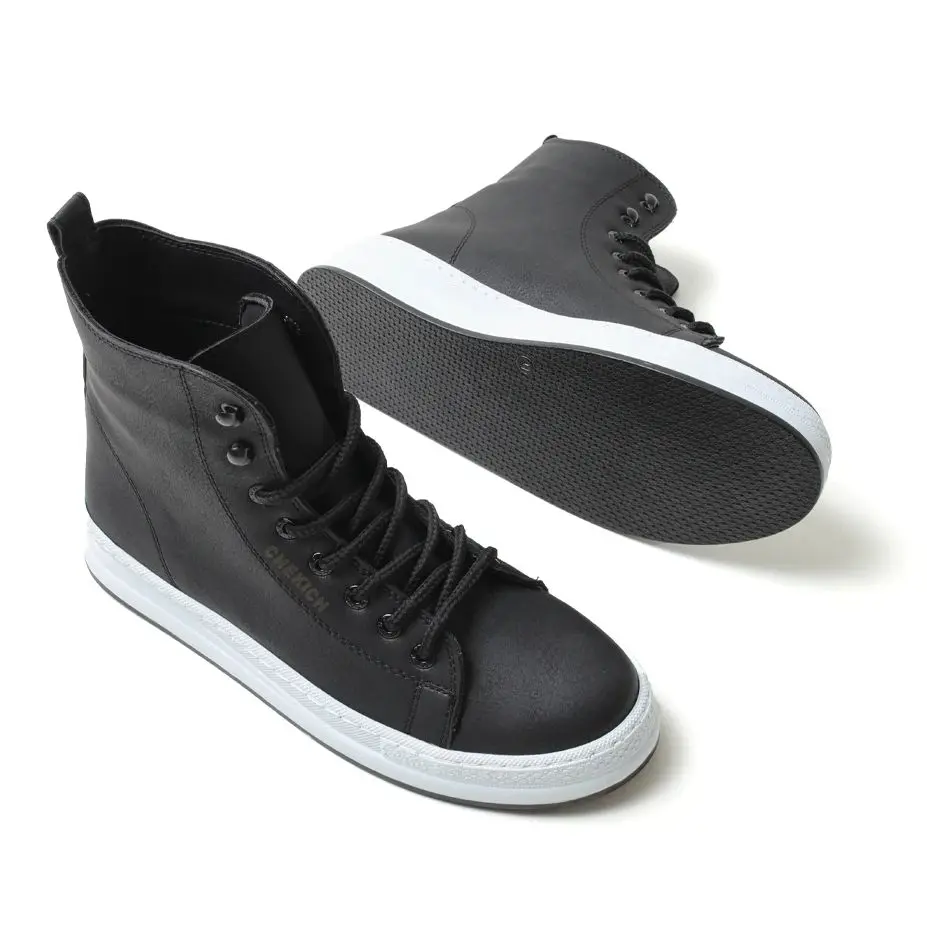 Black Color Non Leather Vulcanized Material Spring And Fall 