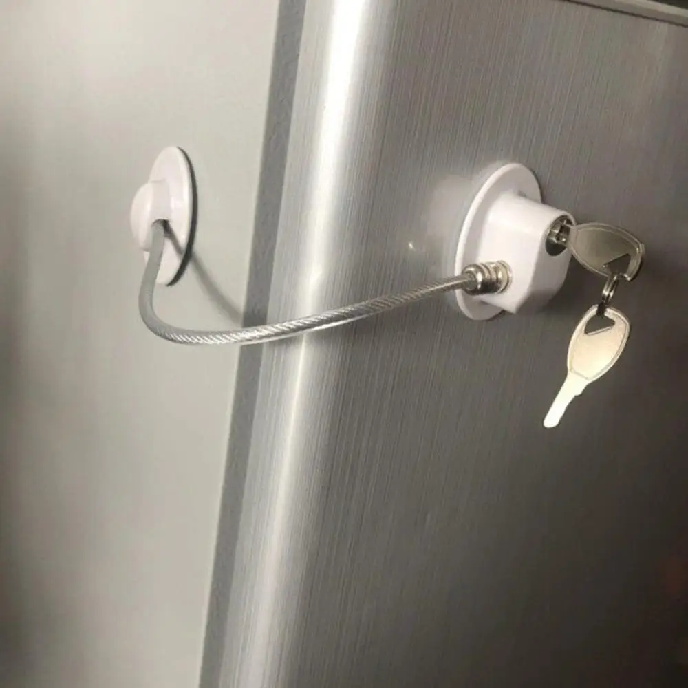 Защитный замок для дверей шкафов буфетов защита от падения из алюминиевого