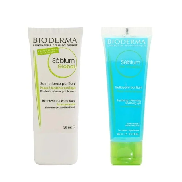 

Bioderma Sebium Global 30 мл F. Набор гелей 45 мл 283385794