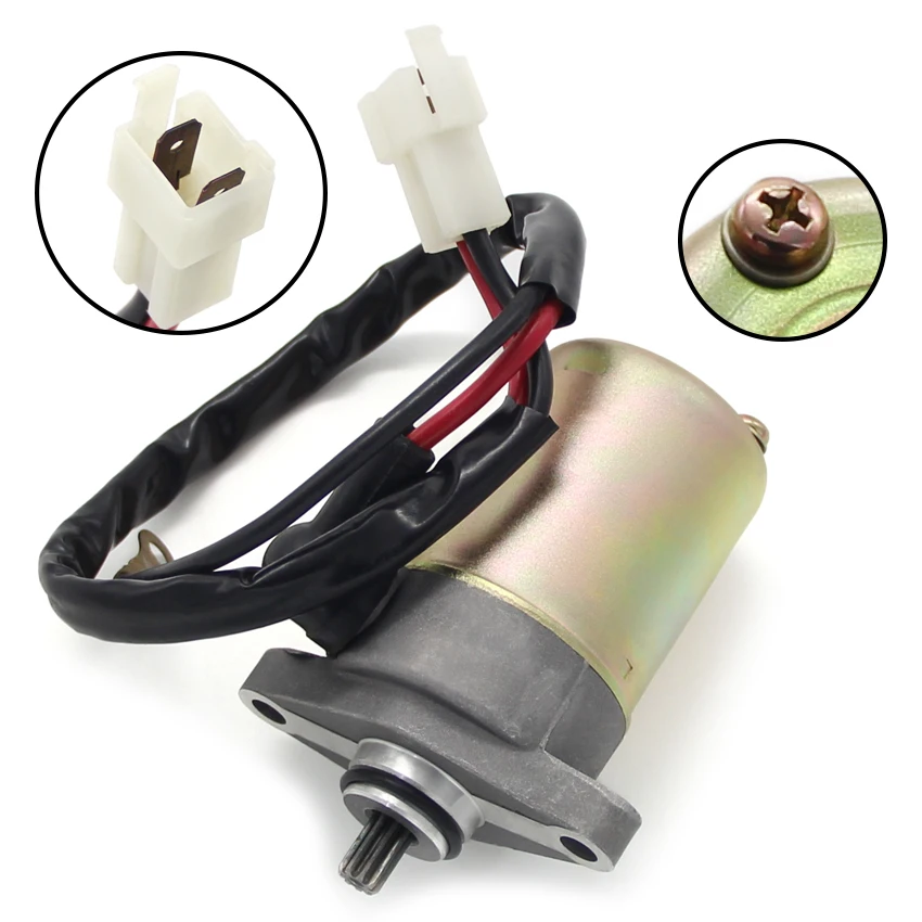 

Motorcycle Electrical Starter Motor For Kawasaki KSF90 KFX90 2007 2008 2009 2010 2011 2012 2013 2014 2015 2016-2020 21163-Y002