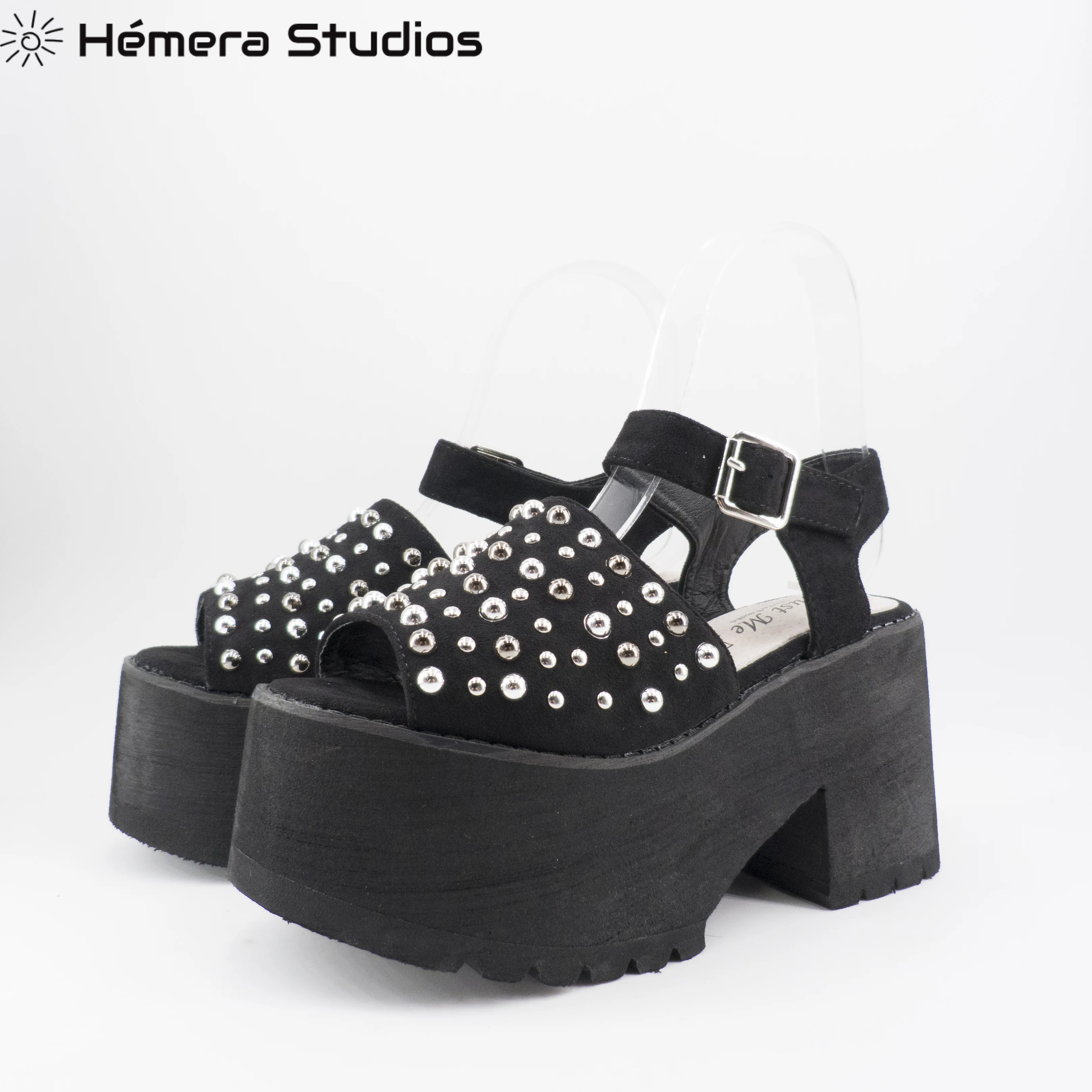 Женские босоножки на платформе Las летние туфли танкетке римские сандалии с