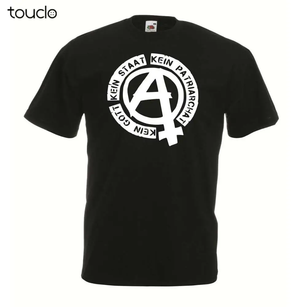 

No GOD NO state no Patriarchate-Shirt NEW Antifa Anarchy Oct
