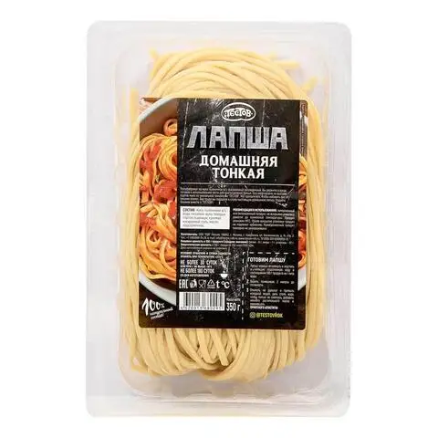 Лапша Тестов домашняя тонкая 350 г |