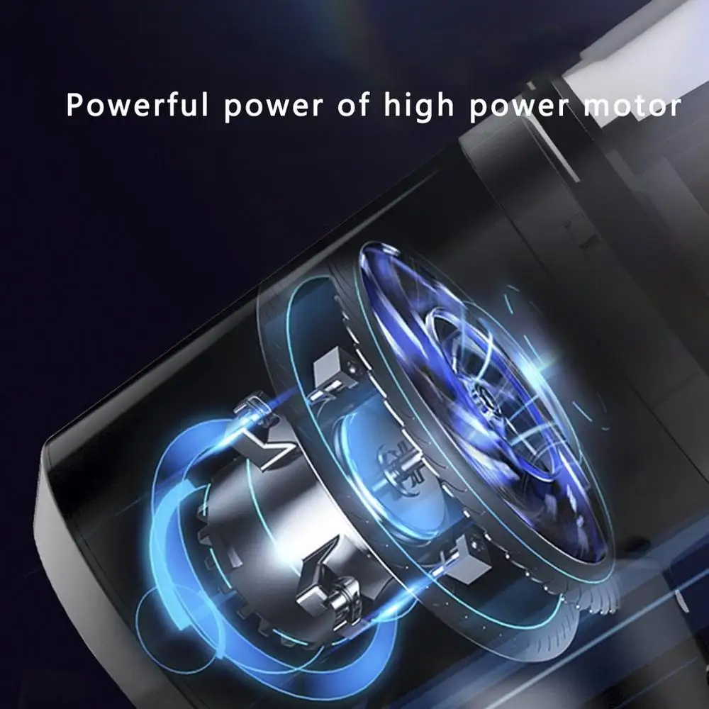 

Portable Mini Wireless Car Vacuum Cleaner Wet Dry Dual Use Handheld Auto Vacuum Cleaner for Car Interior & Home Cleaning