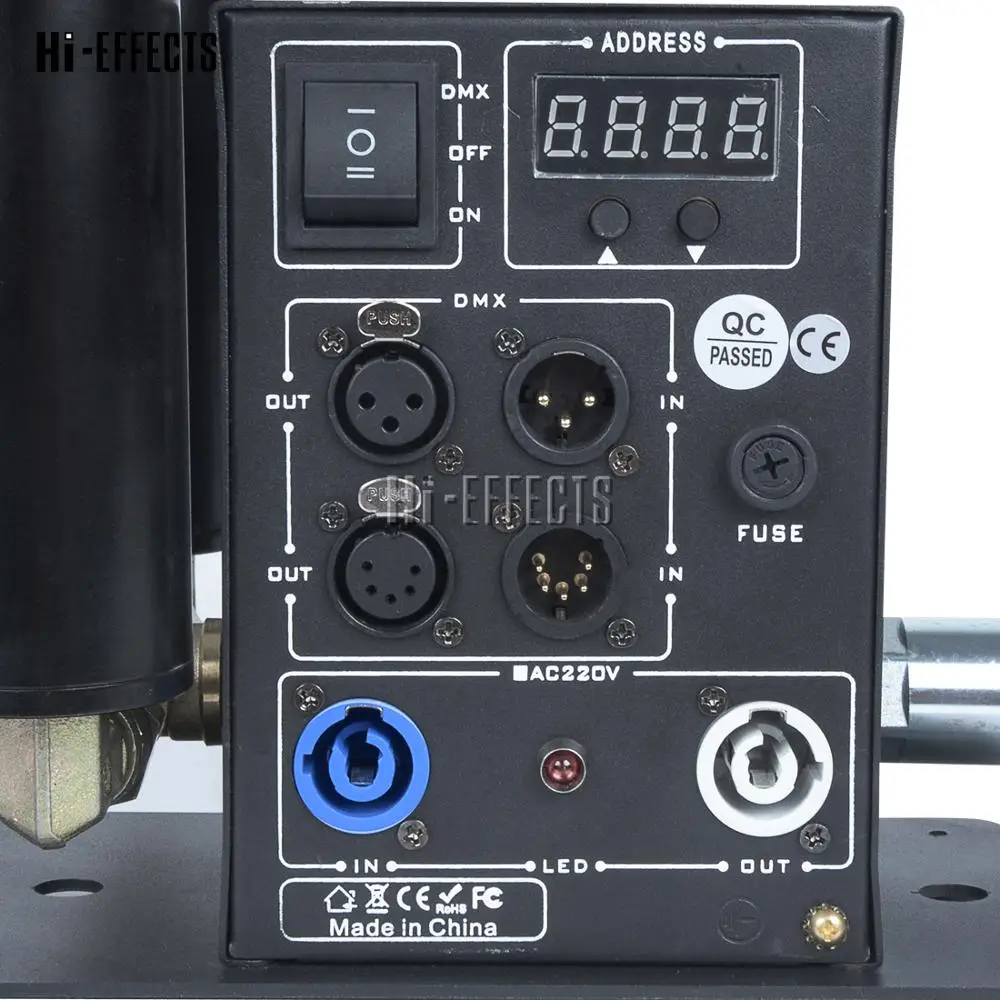 Двухсопла Co2 Jet Machine DMX контроль Blaster машина для DJ вечерние сценический эффект с 6 м