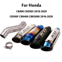 for honda cb400 cb500x 2018 2020 cb500f cbr500r cbr400 2016 2020 exhaust muffler pipe 51mm connect mid link pipe modified
