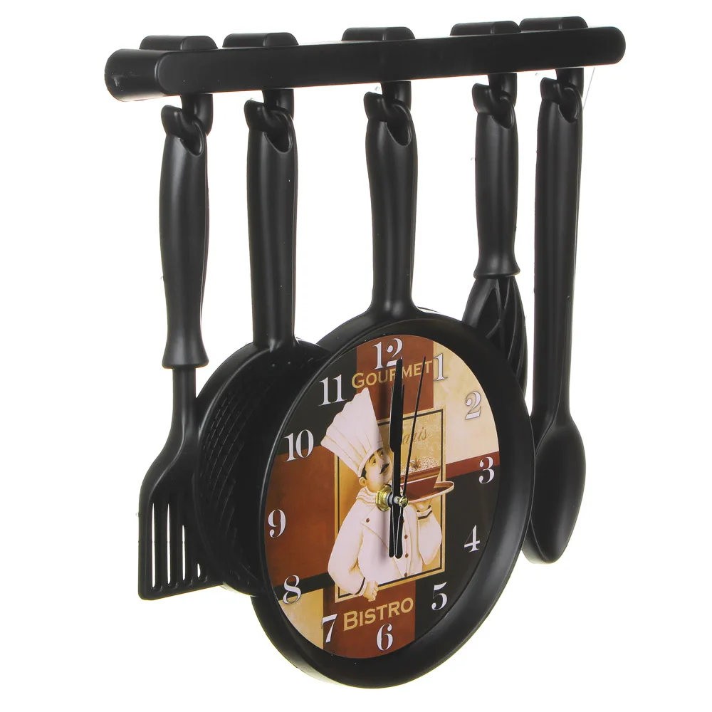 Часы настенные в форме столовых приборов 1хАА 32х31 5 см|Настенные часы| |