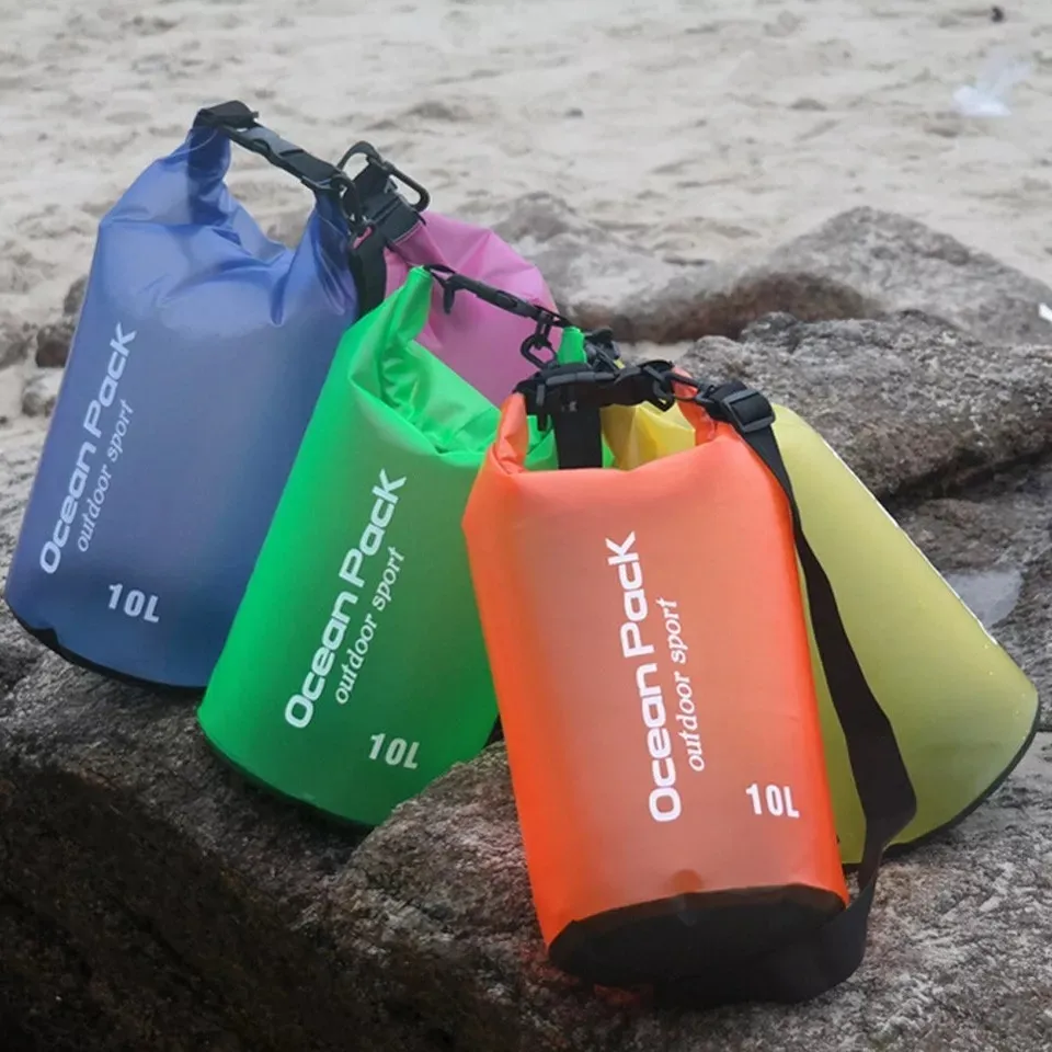Водонепроницаемый мешок-рюкзак Ocean Pack Outdoor Sport 10 л | Спорт и развлечения