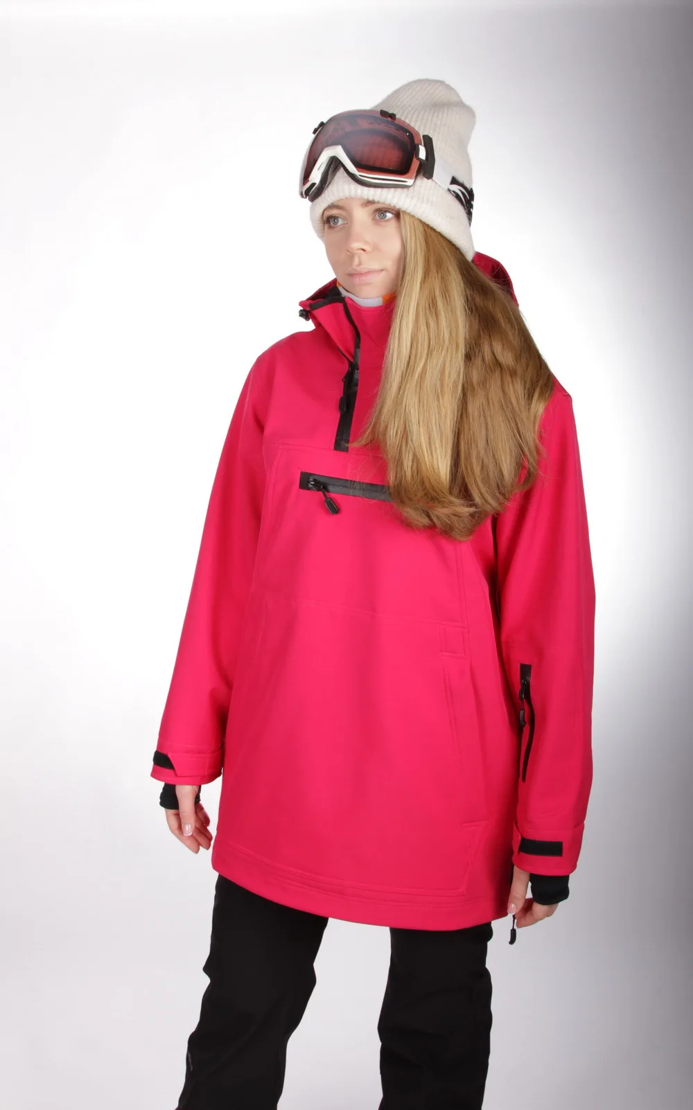 Анорак из Soft Shell для сноуборда активного отдыха и туризма. Membrane 10000/5000 | Спорт