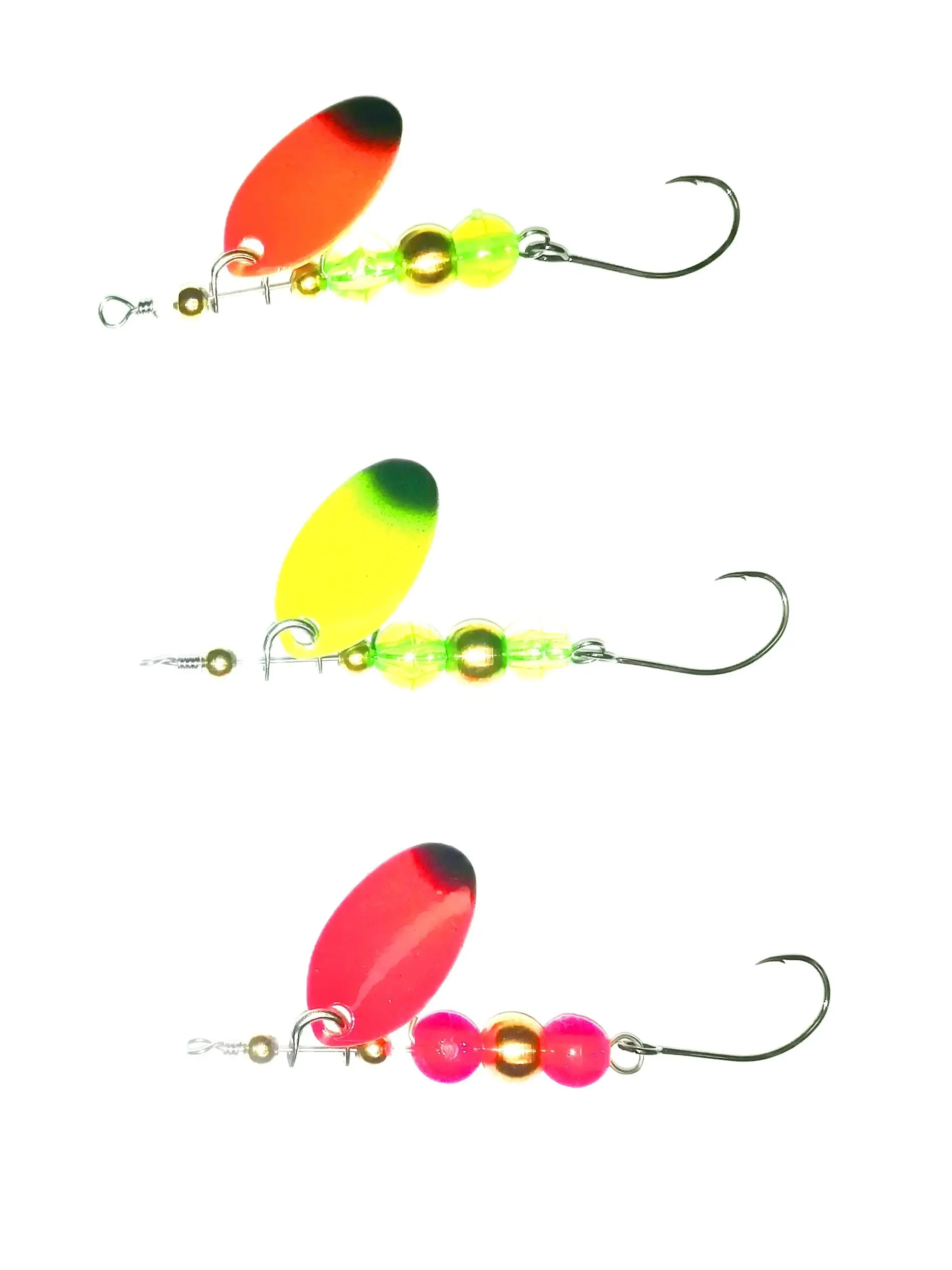 Комплект микроблесен &quotФорелевый&quot ультралайт ручная работа 3 шт.