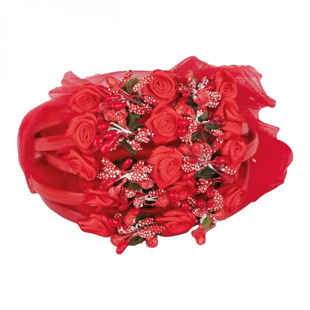 Хна невесты корона цветения 10 шт красный|Свадебные вуали| |