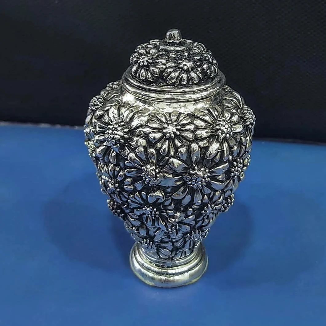 

925 Sterling Silver Plated SMALL DAISY BOX