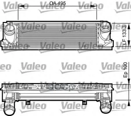 Интеркулер Bmw 3 (F30 F80) 320 D 10.2014 &lt= Gran Turismo (F34) 07.2015 Valeo арт. 818261|Зеркала и крышки| |