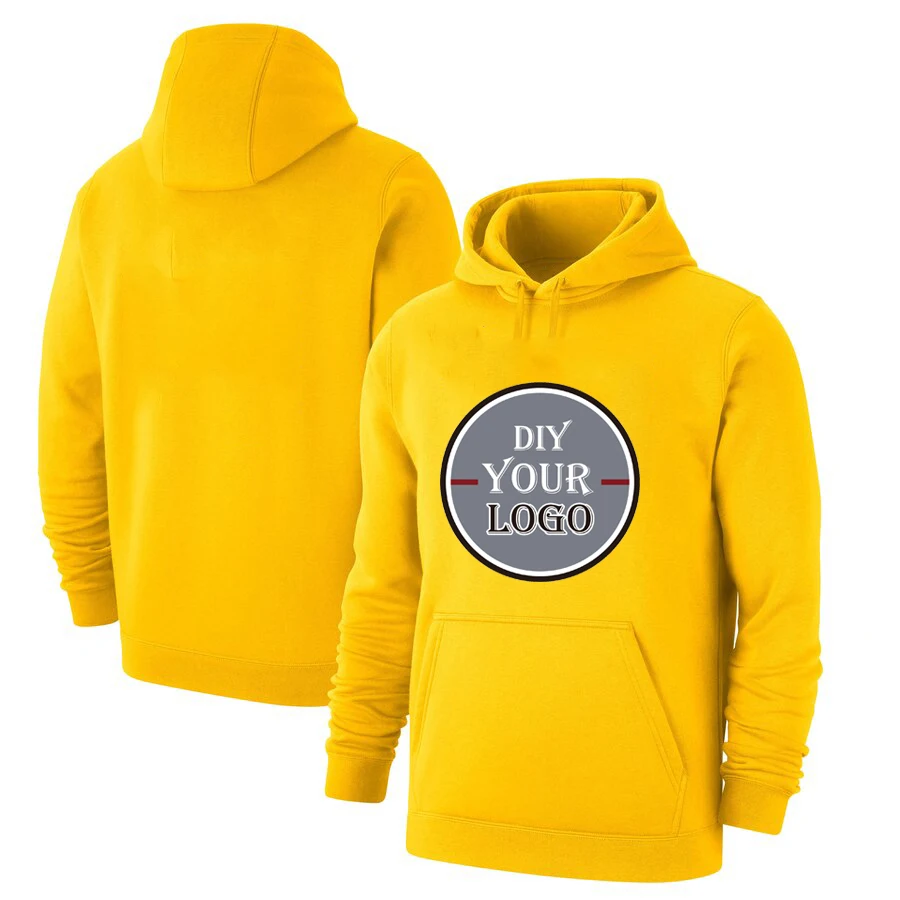 DIY спортивный пуловер толстовки с капюшоном ваш собственный дизайн настроить