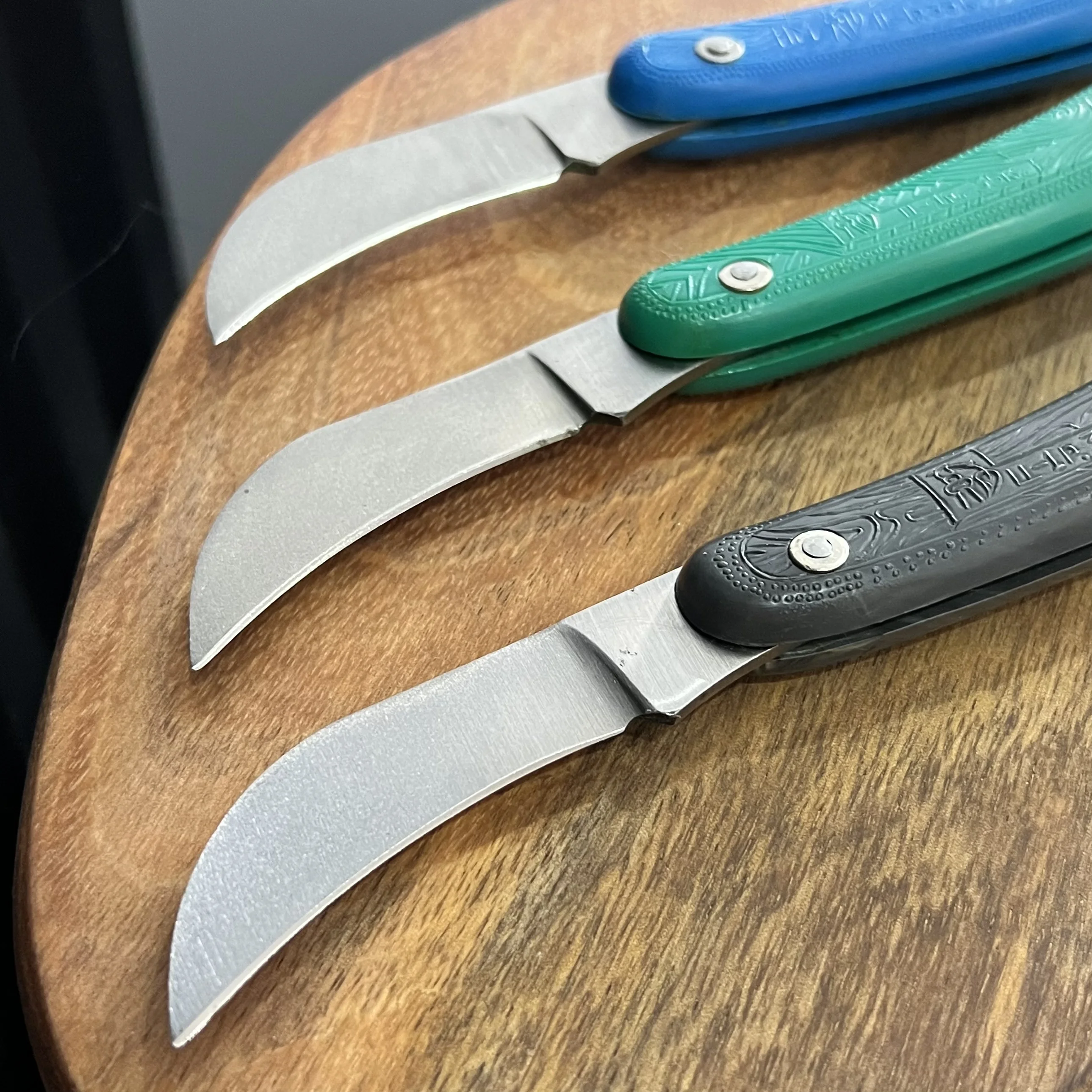 Knife pocket pen Folding Garden hiking fishing steel produced USSR quality |