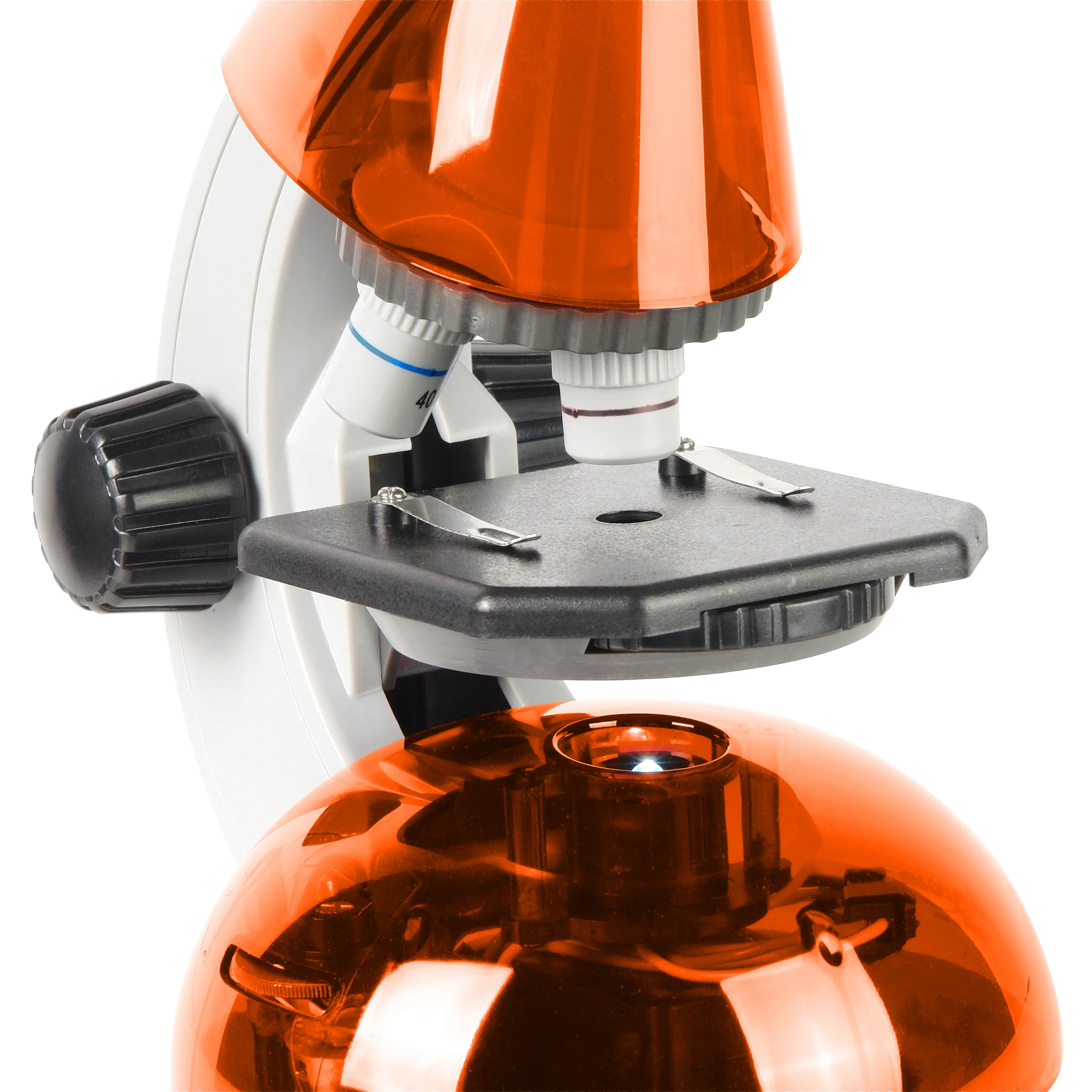Детский микроскоп MicroMed atom 40x-640x цвет оранжевый доставка из России бесплатно |