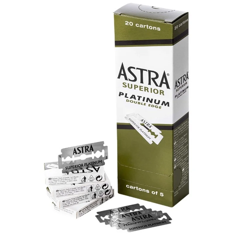 Двойные лезвия для бритвы Astra Superior Platinum от AliExpress WW