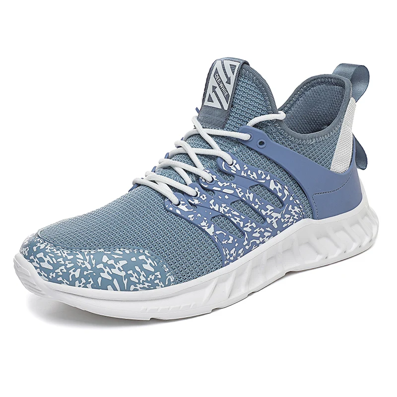 New 2022 Men Running Shoes Breathable Outdoor Sports Shoes Lightweight Sneakers for Adult Comfortable Athletic Training Footwear
