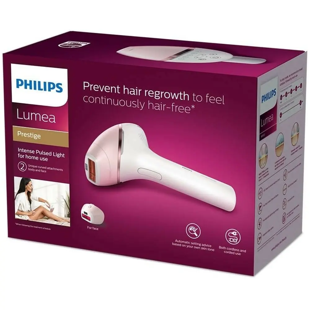 Philips Lumea Prestige BRI950/00 Беспроводная система IPL для удаления волос лица/тела/ног