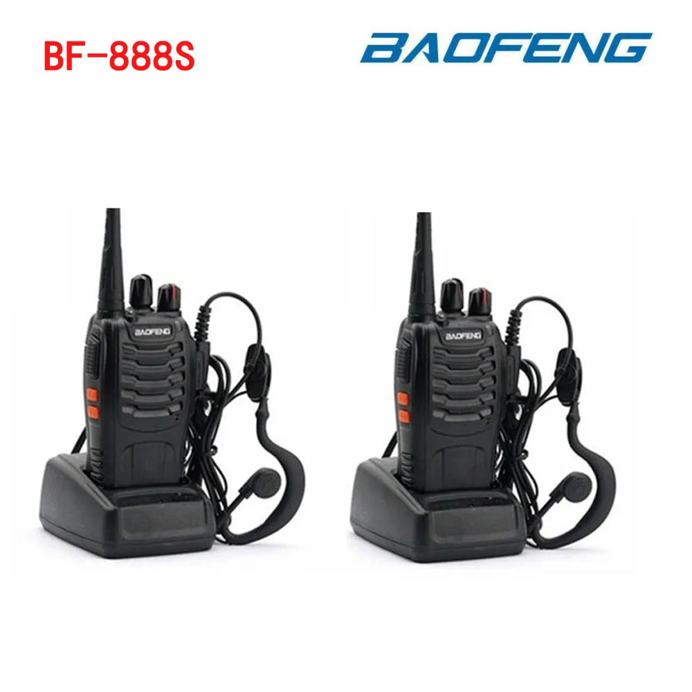 Портативная рация Baofeng BF 888S приемопередатчики 5 Вт портативная радиостанция