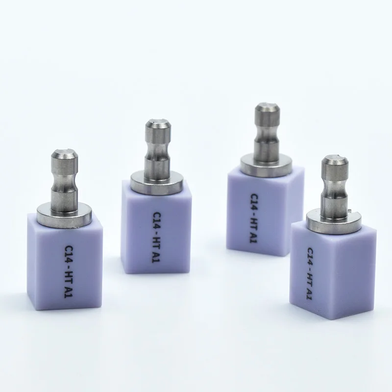 Dental Lithium dislicate blocks and chair-side Glass Ceramic C14-LT for dental lab CAD/CAM and other dental equipments