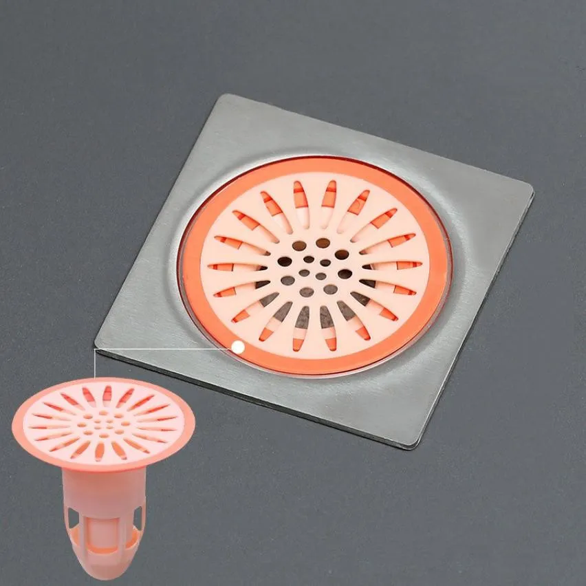 

Insectproof Floor Drain Core Bath Shower Floor Strainer Cover Plug Trap Kitchen Sink Bathroom Water Drain Filter