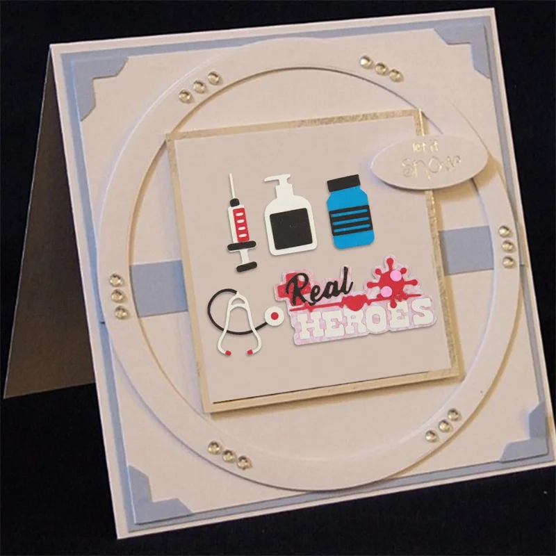 Металлический трафарет оставайся дома 2020 | Дом и сад