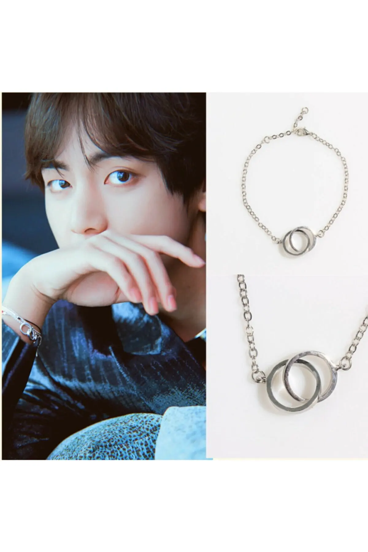 Великолепный корейский браслет BTS Tae Корея |