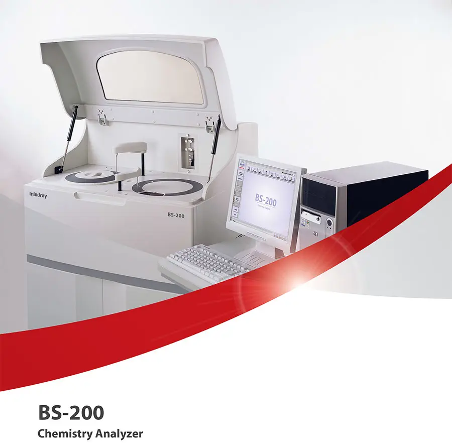 

Mindray automatic biochemical analyzer BS-200