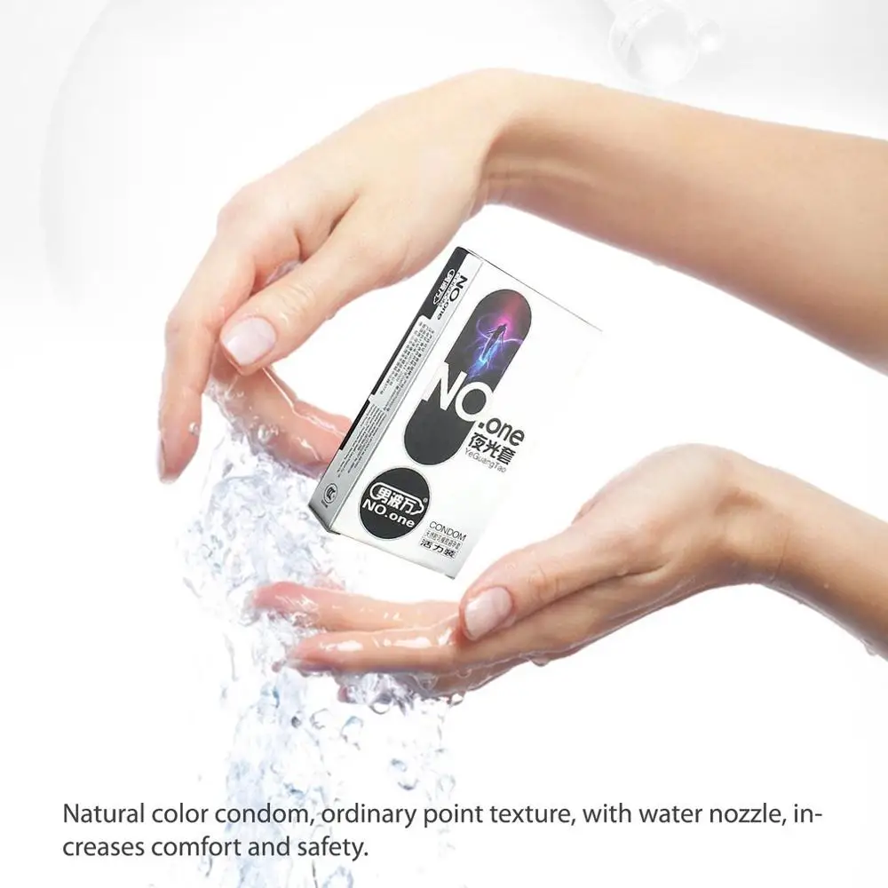 8 PCS Night Glowing Natural Latex Condom Adult Men Penis Sleeve ong Lasting Condoms Lubrication Sex Safer | Красота и здоровье