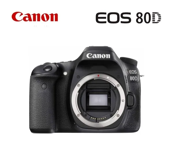 

Новая цифровая зеркальная фотокамера Canon 80D-24,2 Мп п-3,0 дюйма точечный сенсорный экран с Vari-углом обзора-HD 1080p - Wi-Fi