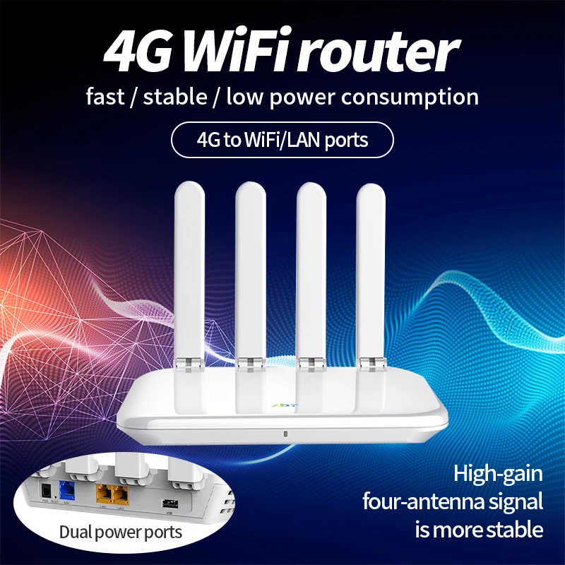 Wi-Fi-роутер Wiflyer 4G LTE CAT4 300 Мбит/с |